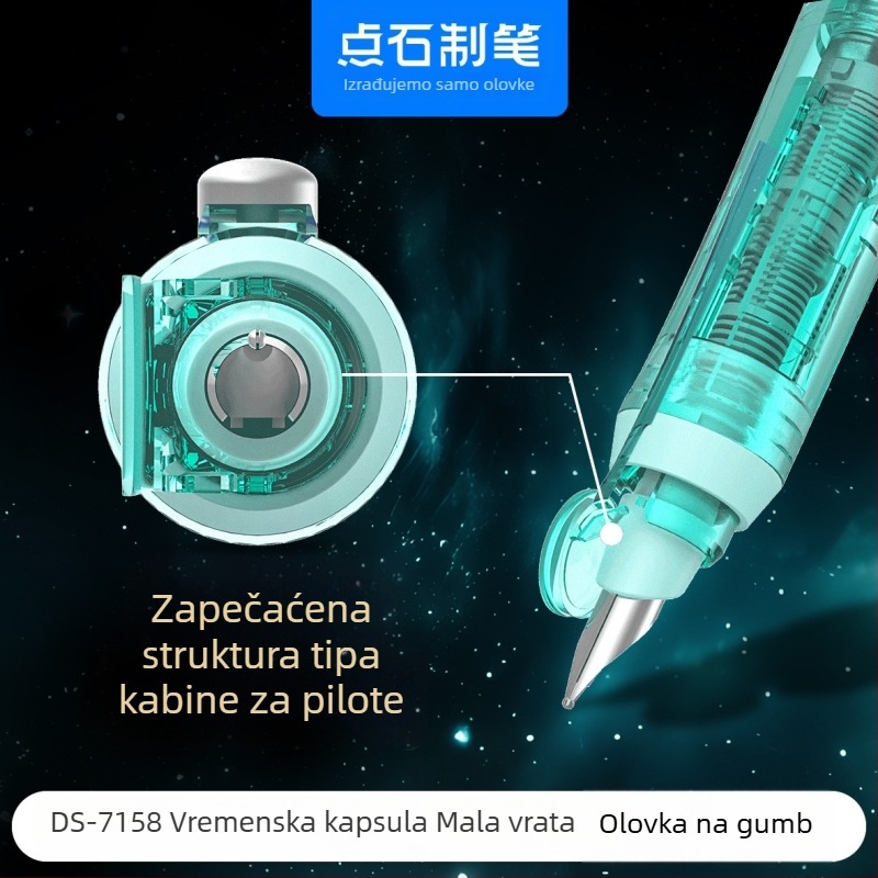 DS-7158 Pero s malim vratima komore, druga generacija visoko vrijedno magično pero, brisivo i zamjenjiva tinta za učenike