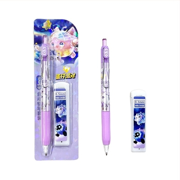 Set mehaničkih olovaka – crtani stil, plastično kućište, model ZH5546, pakiranje 24 komada u kutiji