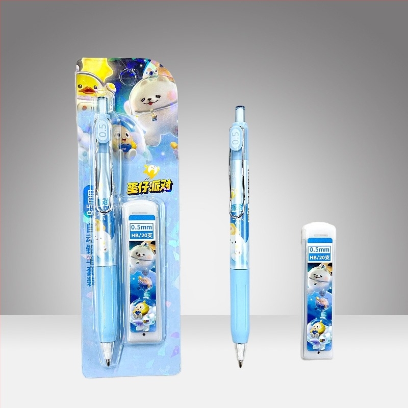 Set mehaničkih olovaka – crtani stil, plastično kućište, model ZH5546, pakiranje 24 komada u kutiji