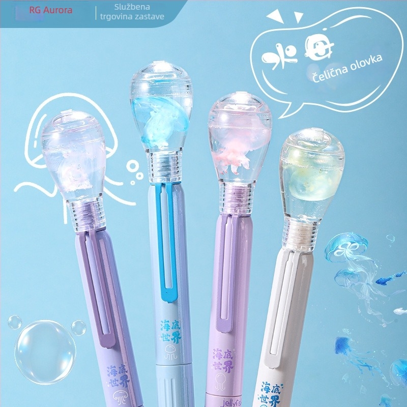 Pero s EF nib, zamjenjiva posuda za tintu, kaligrafski dizajn s tri utora, brzo sušenje tinte, plastično kućište, u kutiji.