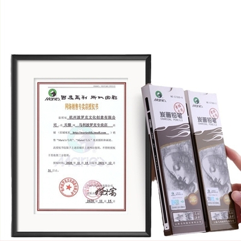 Marie skic olovke u drvenoj kutiji, 12B/14B/16B, modeli C7104, C7106, C7112