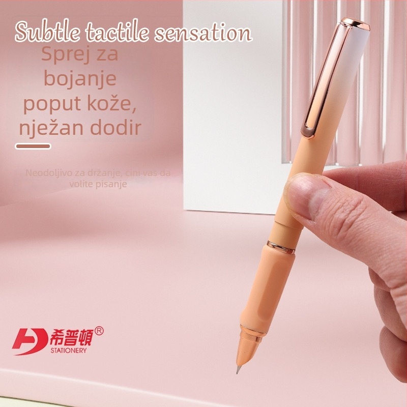 Hippton pero s gumbom za aktivaciju, termično izbrisivo mastilo, iridijev vrh, zamjenjiva posuda za mastilo, model 1618M