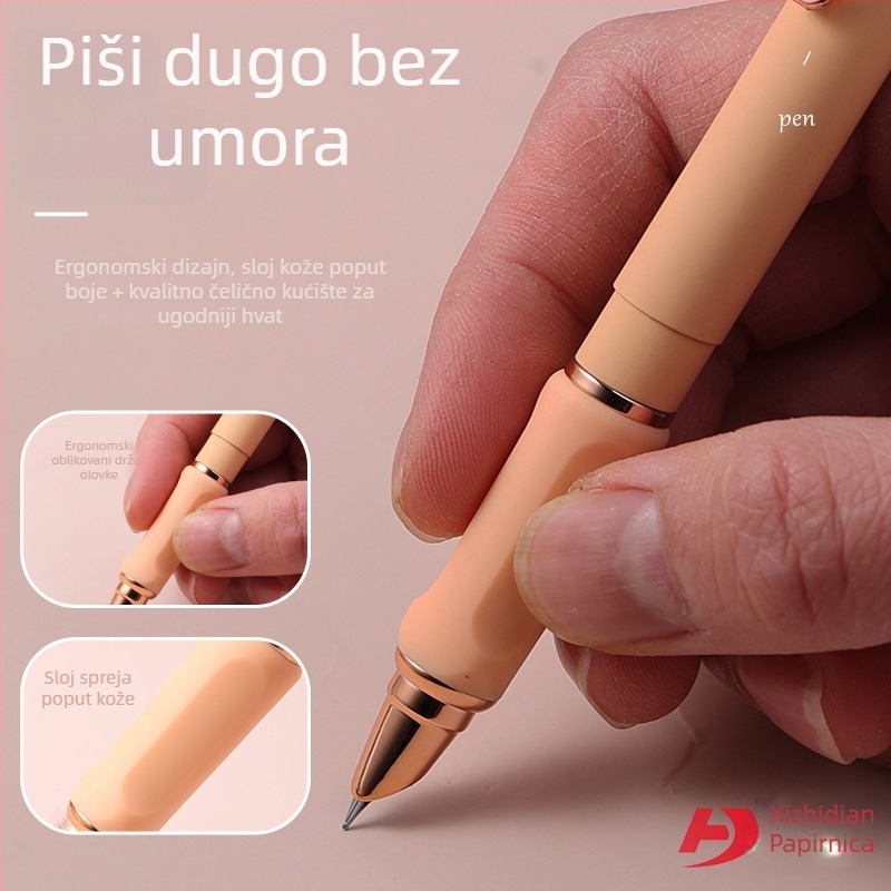 Hippton pero s gumbom za aktivaciju, termično izbrisivo mastilo, iridijev vrh, zamjenjiva posuda za mastilo, model 1618M