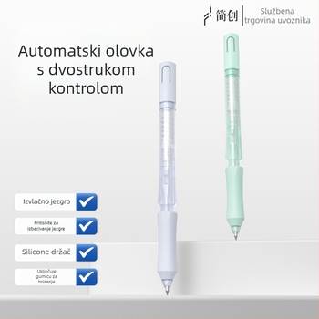 Pokretna olovka JC0601 s plastičnim kućištem, u kutiji, za crtanje, kontinuirano pisanje, mogućnost prilagodbe.