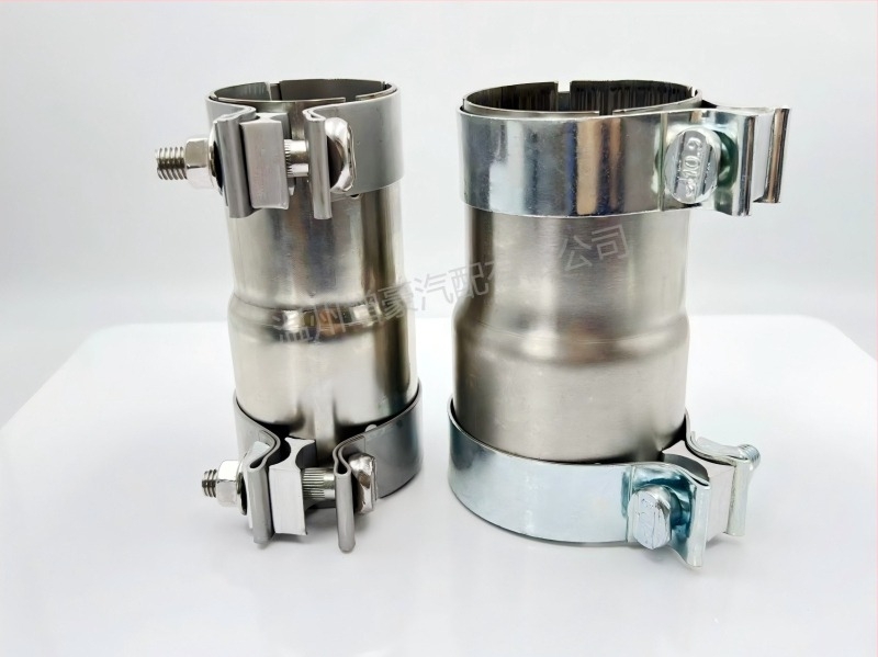 Dvodjelna stezaljka za smanjenje promjera cijevi – 409 materijal, Zenghao stezaljka, za vozila, brodove, diesel i benzinske motore, strojeve i protupožarne cijevi.