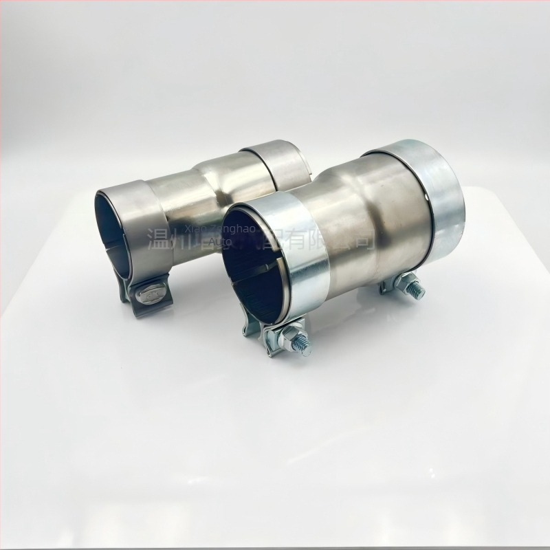 Dvodjelna stezaljka za smanjenje promjera cijevi – 409 materijal, Zenghao stezaljka, za vozila, brodove, diesel i benzinske motore, strojeve i protupožarne cijevi.