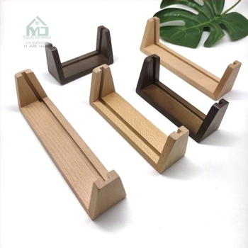 Bukva drvena osnova u obliku U, akrilni prikaz fotografija i stalak za kalendar — mogućnost prilagodbe logotipa