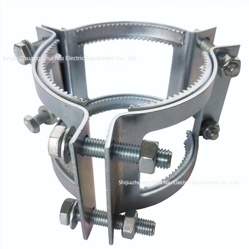 Buffalo odvodni lijevani željezni cijevni hoop – učvršćivač kopče, nominalni promjer 150, promjer učvršćivanja 150, kompatibilan DN50–DN250