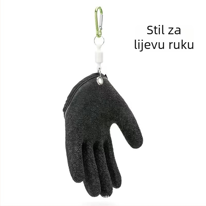 Latex rukavice za morski ribolov, otporne na posjekotine, višekratne upotrebe, za mamce i hvatanje ribe