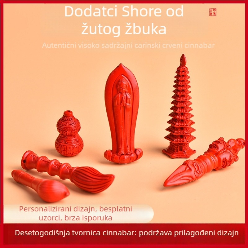 DIY dodaci za nakit: cinnabar, ručno pletenje, izvorni dizajn, Bangshun, proljeće 2025