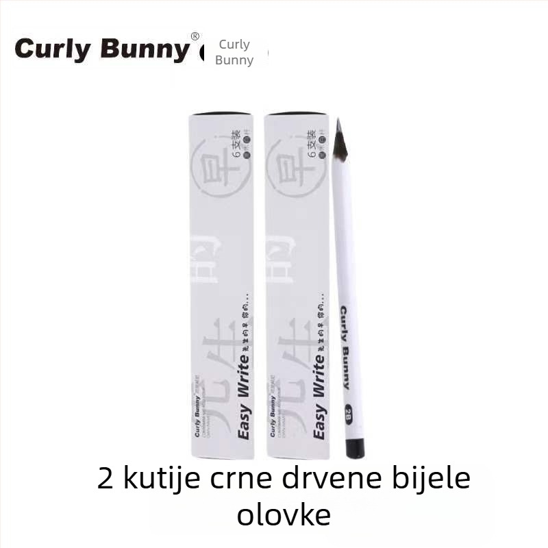 Trokutasta drvena olovka za korekciju držanja, HB, Basswood, za učenike osnovne škole