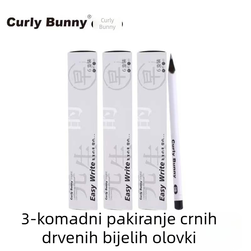 Trokutasta drvena olovka za korekciju držanja, HB, Basswood, za učenike osnovne škole