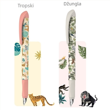 Schneider Jungle serija olovka s iridijevim nibom, 0,5 mm, sustavom dotoka tinte s ink bladder i apsorberom, modeli Jungle, Secret Realm, Tropical, Starfield