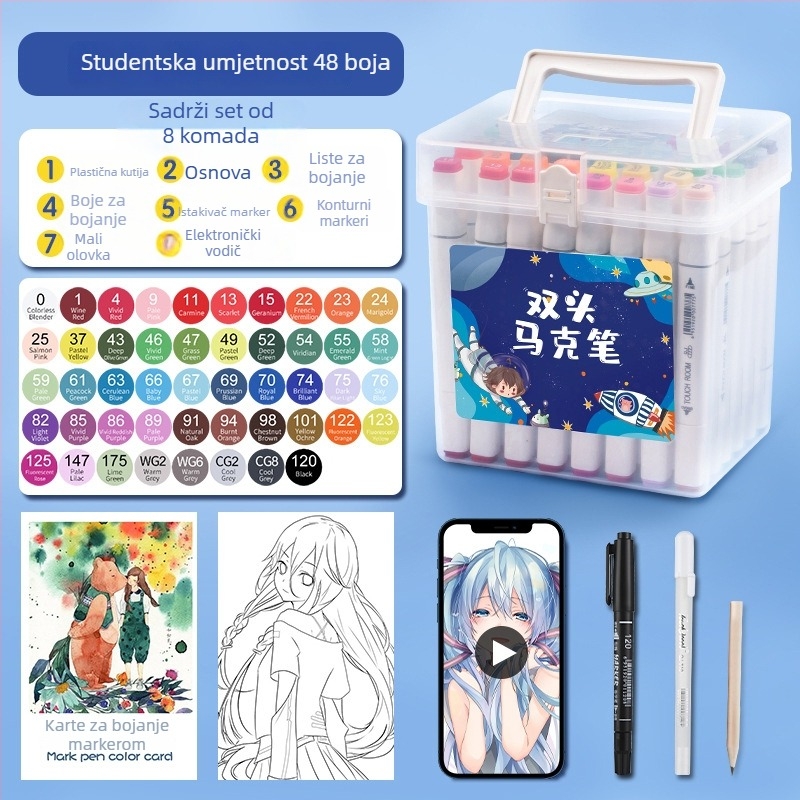 Marker za učenike – za crtanje, slikanje i pisanje (Touch Young)