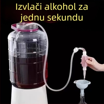 Ručna pumpa za vino sa crijevom za kućnu upotrebu