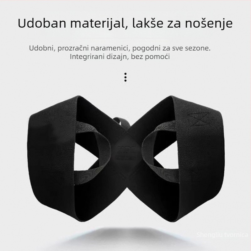 Pojas za korekciju držanja tijela s otvaranjem ramena i infracrveno grijanje (Podrška ramenu, Infracrveno grijanje, Bez samostalnog zagrijavanja, Bez logotipa)