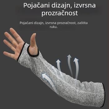 HPPE dugi zaštitni rukavi – otporni na rezanje, za građevinarstvo, poljoprivredu, šumarstvo, stočarstvo, naftu, rudarenje, strojarstvo
