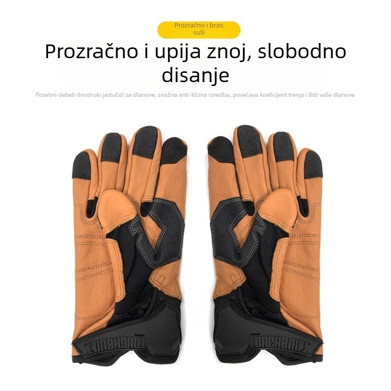 Mehaničke radne rukavice TB-G03 ToughBuilt – otporne na habanje, otporne na visoke temperature, otporne na rezanje, protuklizne