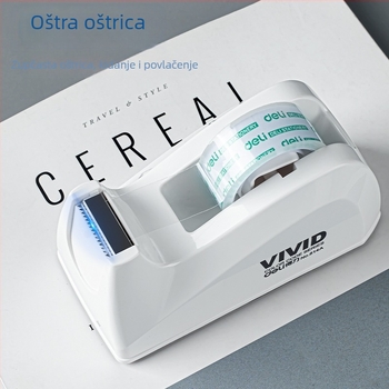 Dispenzer za ljepljivu traku – Model 814a, Plastično kućište, Širina trake do 22 mm, Neto težina 450 g