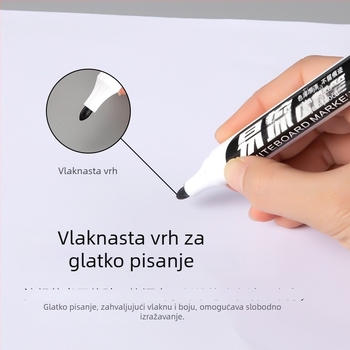 Brisal marker za bijelu ploču, ZUIXUA 0634, 1.0 mm, plastično kućište, za pisanje i crtanje.