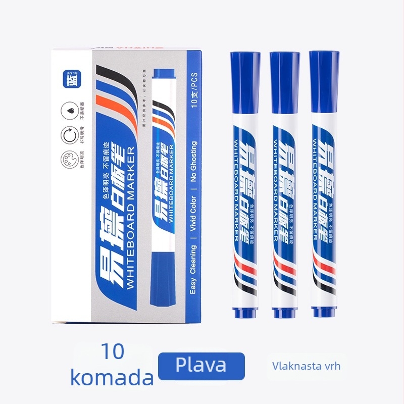 Brisal marker za bijelu ploču, ZUIXUA 0634, 1.0 mm, plastično kućište, za pisanje i crtanje.