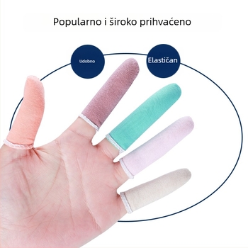 Prstni štitnici od pamuka, debele, otporne na habanje, prašini otporni, prozračni, upijaju znoj, industrijska upotreba