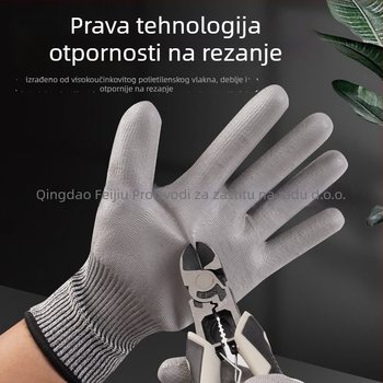 Rukavice otporne na rezanje s HPPE anti-cut vlaknom, Flying Horse