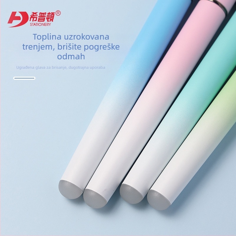 Hippton metalna olovka s toplinski izbrisivim mastilom, iridijeva vrh, sustav mastila u vrećici, model 1219