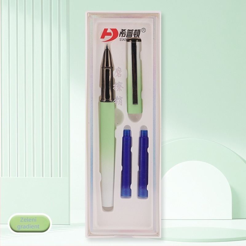 Hippton metalna olovka s toplinski izbrisivim mastilom, iridijeva vrh, sustav mastila u vrećici, model 1219