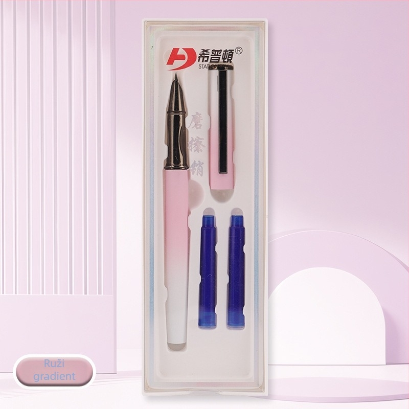 Hippton metalna olovka s toplinski izbrisivim mastilom, iridijeva vrh, sustav mastila u vrećici, model 1219