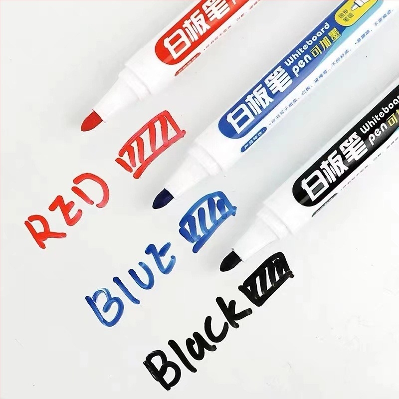 Modern Beauty MP572 Brisivi i refill marker za bijelu ploču za učitelje, tinta na bazi vode, debeli vrh