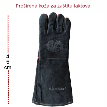 Tubata kožne rukavice za zavarivanje