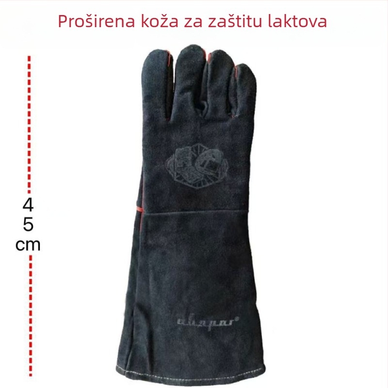 Tubata kožne rukavice za zavarivanje
