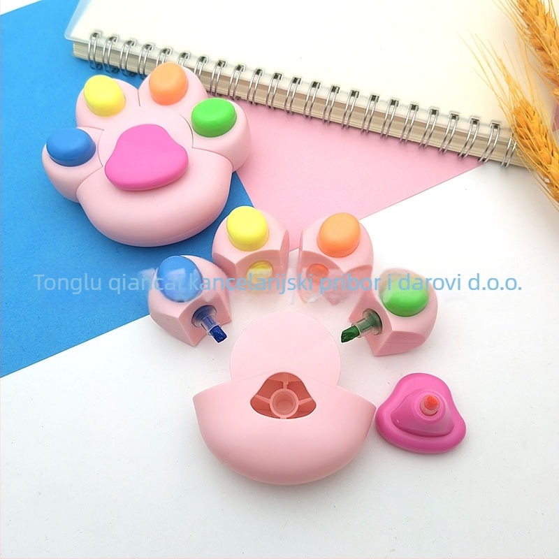 Marker za označavanje u obliku mačje šape, ABS kućište, jednoglavni vrh, model QC-MZ1