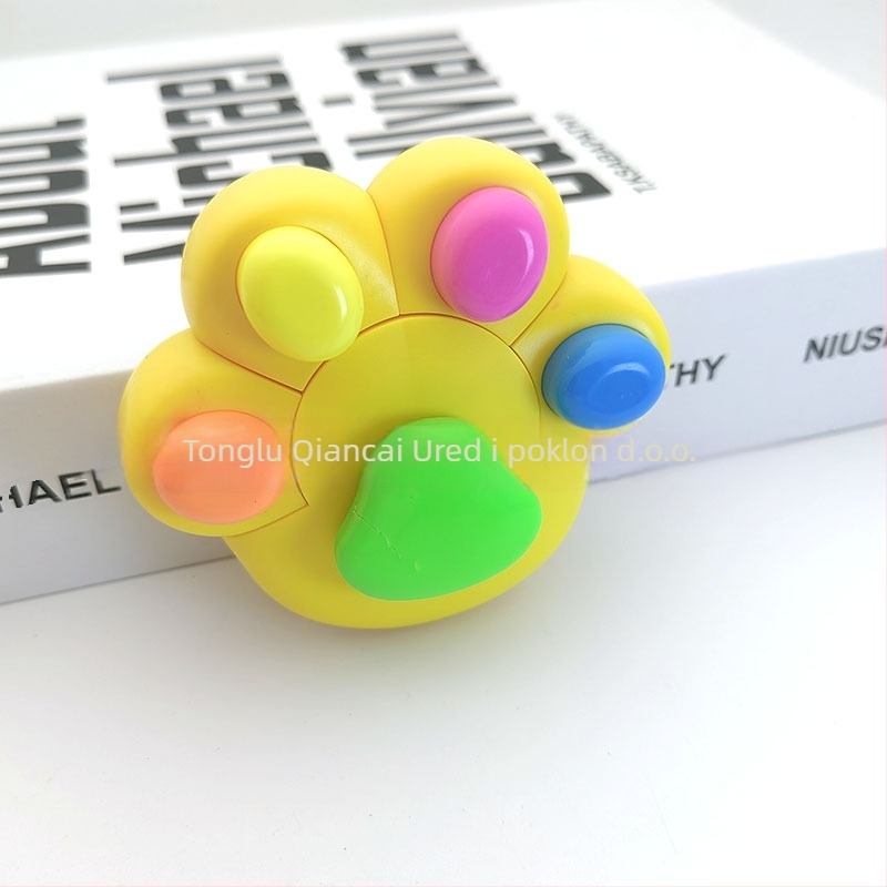 Marker za označavanje u obliku mačje šape, ABS kućište, jednoglavni vrh, model QC-MZ1