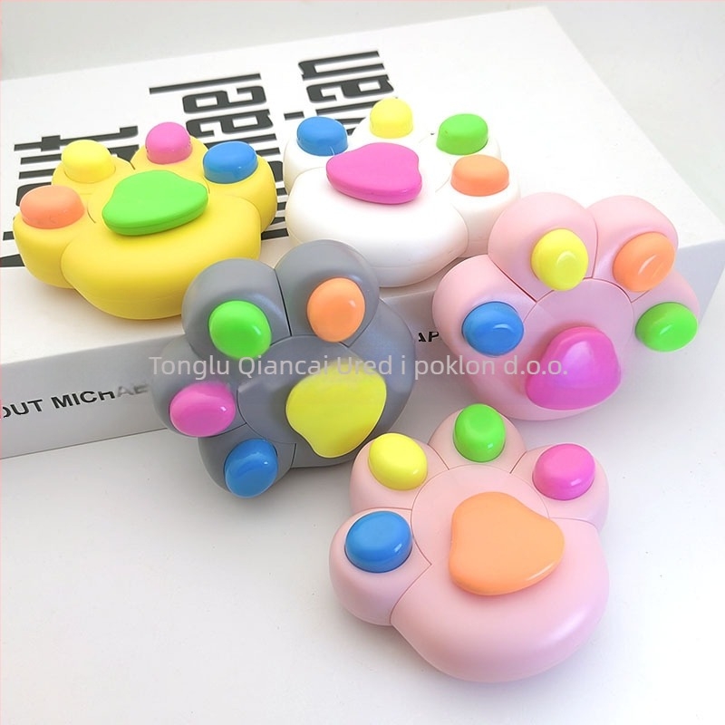 Marker za označavanje u obliku mačje šape, ABS kućište, jednoglavni vrh, model QC-MZ1