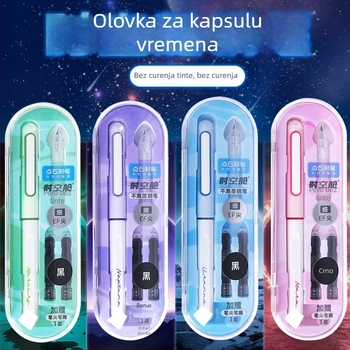 Touchstone olovka kapsula svemira, EF vrh, plastično kućište, sustain tinte u vrećici, kutija za pohranu