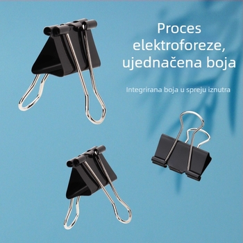 Klip za papir s dugim repom – metalni materijal, elektroforezno obrađeno, Shengqi