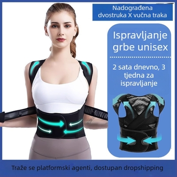 Beibei Jia korektor držanja za muškarce i žene, odrasle, istezanje leđa i lijepo držanje