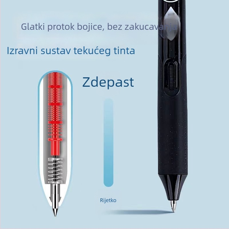 Dotted Stone DS-994 kuglični per, plastično kućište, vrh od nehrđajućeg čelika, nije izbrisivo