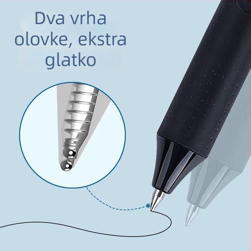 Dotted Stone DS-994 kuglični per, plastično kućište, vrh od nehrđajućeg čelika, nije izbrisivo