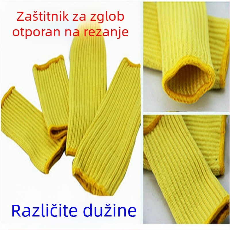 Kevlar zaštitne rukave – otporne na habanje, zaštita od rezanja za pilu, klanje, vrtlarstvo i industrijski rad (produžena verzija)