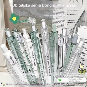 Pero s četkom, serija Dongmi Family Barrel, plastično kućište, vrh: drugi materijali