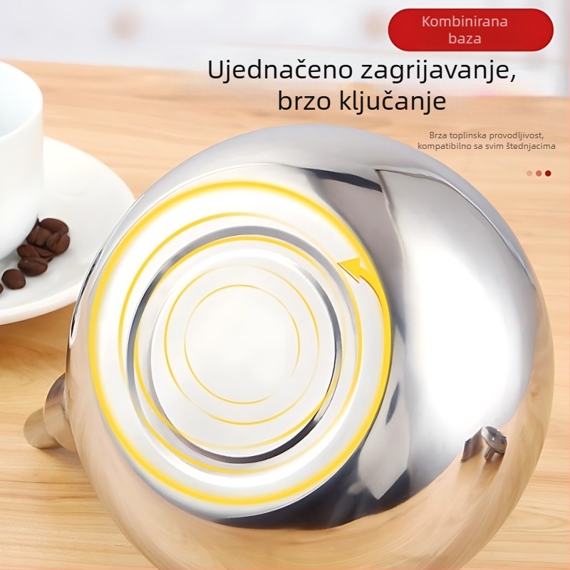 Lonac za zagrijavanje vina – kristalno staklo, moderan minimalistički stil, model YJ980662373227