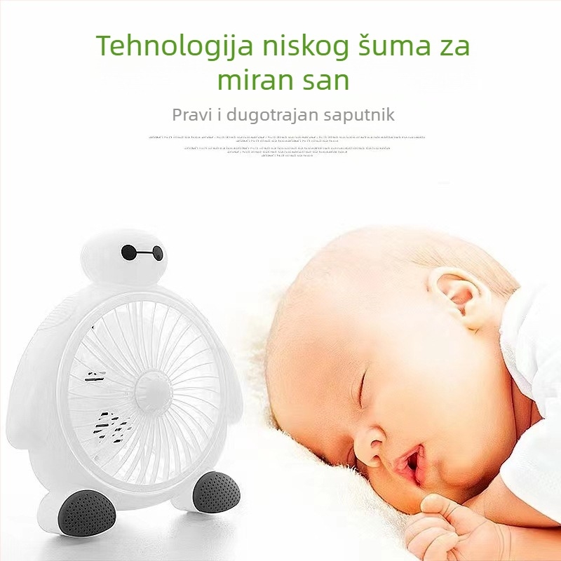 Unigrid USB ventilator, brushless motor, USB napajanje, buka 36–45 dB