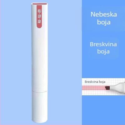 Point Stone DS-832 Pero s mekanim vrhom, fluorescentno za bilješke i skice, neizbrisivo, jednostrano