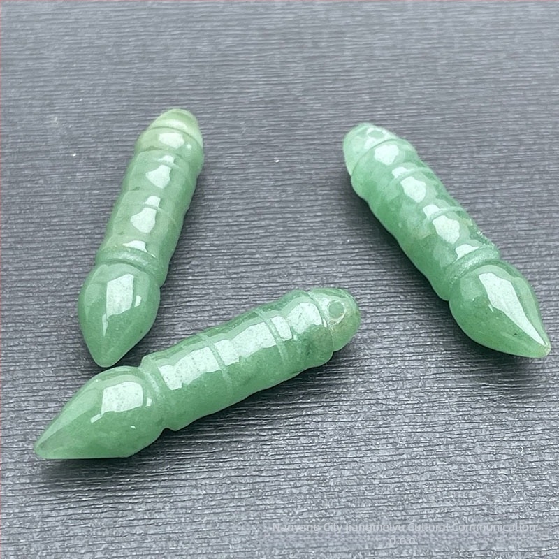 DIY nakit dodatak — privjesak od agata s motivom Wenchang pen, graviranje, originalni dizajn