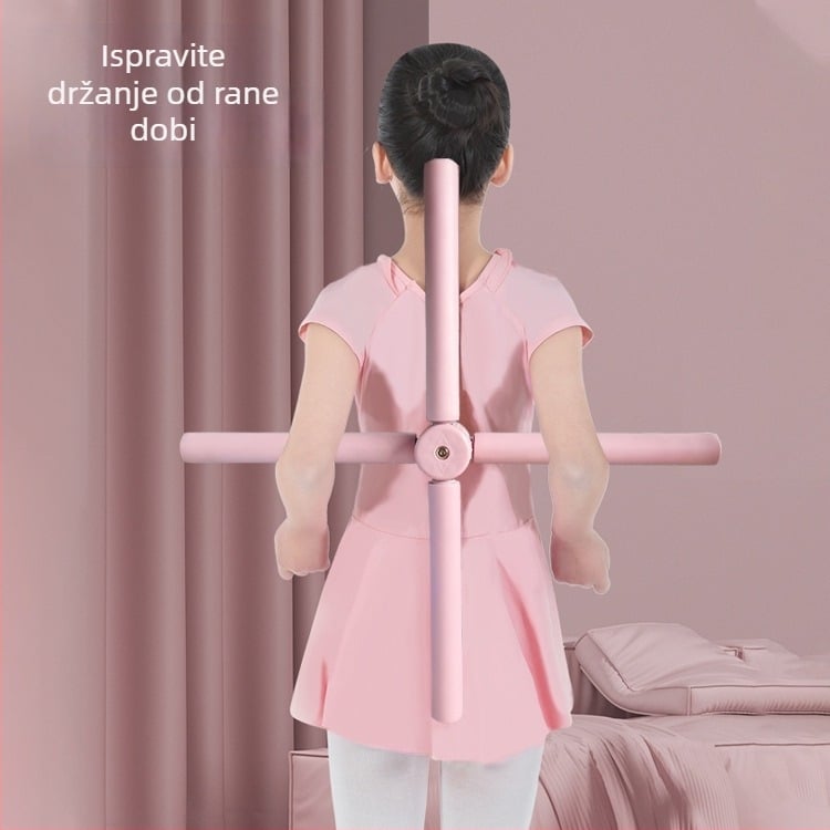 Scrub Retraktibilna štapa za otvoreni leđa – Pomoć za jogu za korekciju držanja, otvaranje ramena, lijep leđa – Zhejiang