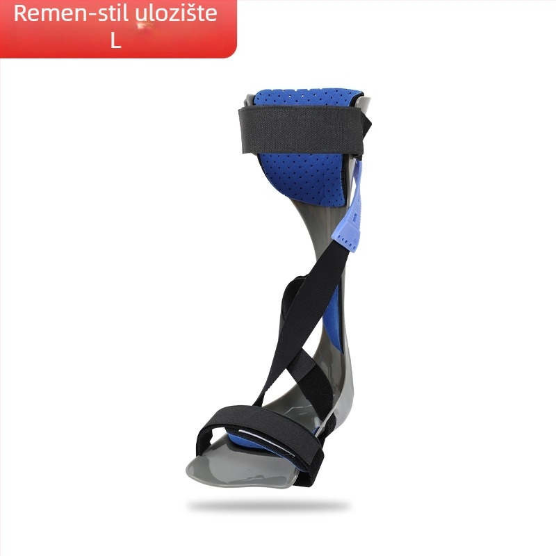 Prilagodljiva ortoza gležnja i stopala za korekciju pada stopala i inverzije/everzije, najlon, model sml