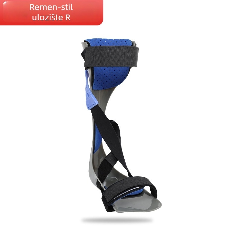 Prilagodljiva ortoza gležnja i stopala za korekciju pada stopala i inverzije/everzije, najlon, model sml